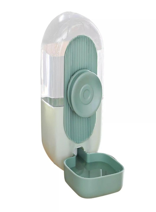 Evona Hanging Automatic Water Dispenser for Cat Rabbit Puppy, Small Animal Hanging Water Dispenser, Pet Water Fountain, Automatic Pet Water Dispenser for Cage Small Animal Rabbit Pig (Green, Medium) - Image 1